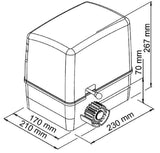 Μοτέρ συρόμενης γκαραζόπορτας VDS Simply SL600 (Kit-Complete) S