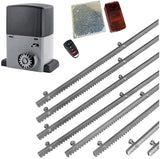 Σετ μοτέρ συρόμενης πόρτας NORTON-1000-OIL με 1 τηλεχειριστήριο, 8m μεταλλική κρεμαγιέρα και φωτοκύτταρα με ανακλαστήρα