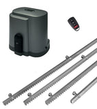 Σετ μοτέρ συρόμενης πόρτας RIB K500 με 1 τηλεχειριστήριο και 4m μεταλλική κρεμαγιέρα