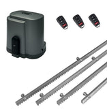 Σετ μοτέρ συρόμενης πόρτας RIB K500 με 3 τηλεχειριστήρια και 4m μεταλλική κρεμαγιέρα