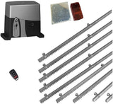 Σετ μοτέρ συρόμενης πόρτας VDS SL1600-OIL με 1 τηλεχειριστήριο, 9m μεταλλική κρεμαγιέρα και φωτοκύτταρα με ανακλαστήρα