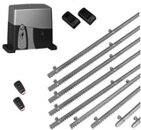 Σετ μοτέρ συρόμενης πόρτας VDS SL1600-OIL με 2 τηλεχειριστήρια, 9m μεταλλική κρεμαγιέρα και φωτοκύτταρα ενσύρματα