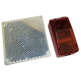 Σετ (πομποδέκτης και ανακλαστήρας 10x10cm) φωτοκυττάρων ασφαλείας